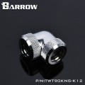 Fitting Barrow 90+com OD:12 female-female (Silver)