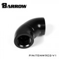 Fitting Barrow 45×2 female-female (Black)