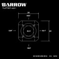 Fitting Barrow T5 Metal 5way (silver)