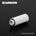 Fitting Barrow Exten 40mm male-female (White)