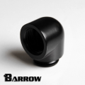 Fitting Barrow 90 G1/4” 90°Adapter (Male to Female) Black