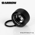 Fitting Barrow Hardtube Choice OD:16 (Black)