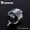 Fitting Barrow nối male-male 10mm (Silver)