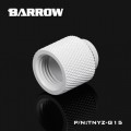 Fitting Barrow Exten 15mm male-female (White)
