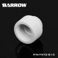 Fitting Barrow Exten 10mm male-female (White)