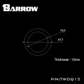 Fitting Barrow Exten 1,5mm (Black)