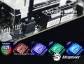 Block CPU Mono Bitspower Gigabyte X299 GAX299G9 RGB-Nickel