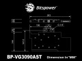 Block vga Bitspower Classic VGA Water Block for ASUS ROG Strix GeForce RTX 3090