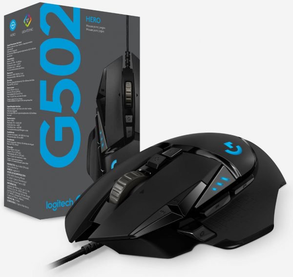 Chuột chơi game Logitech G502 HERO - phiên bản nâng cấp siêu ấn tượng