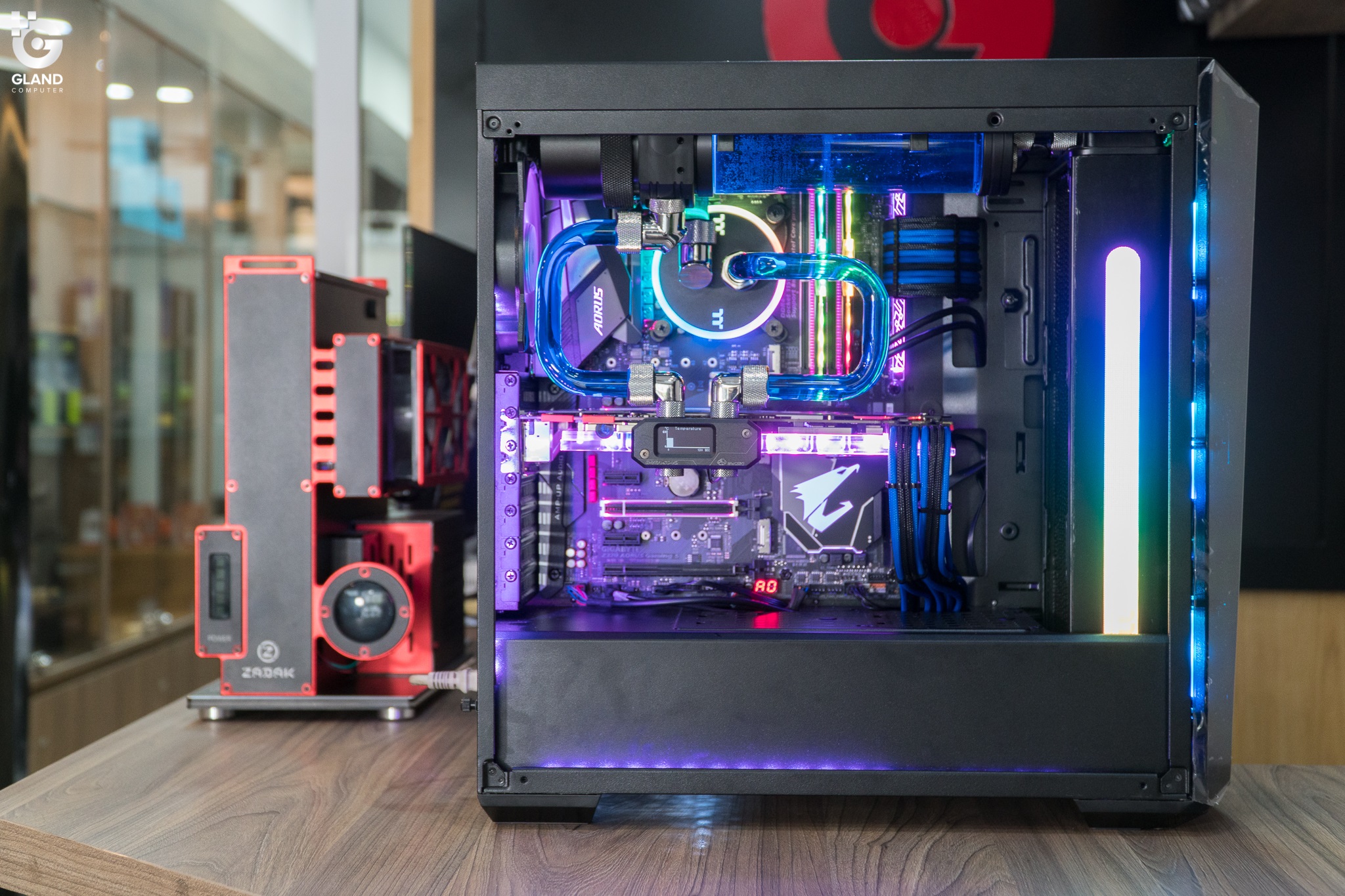 [Case modding] Coolermaster Master box RGB build - OCEAN