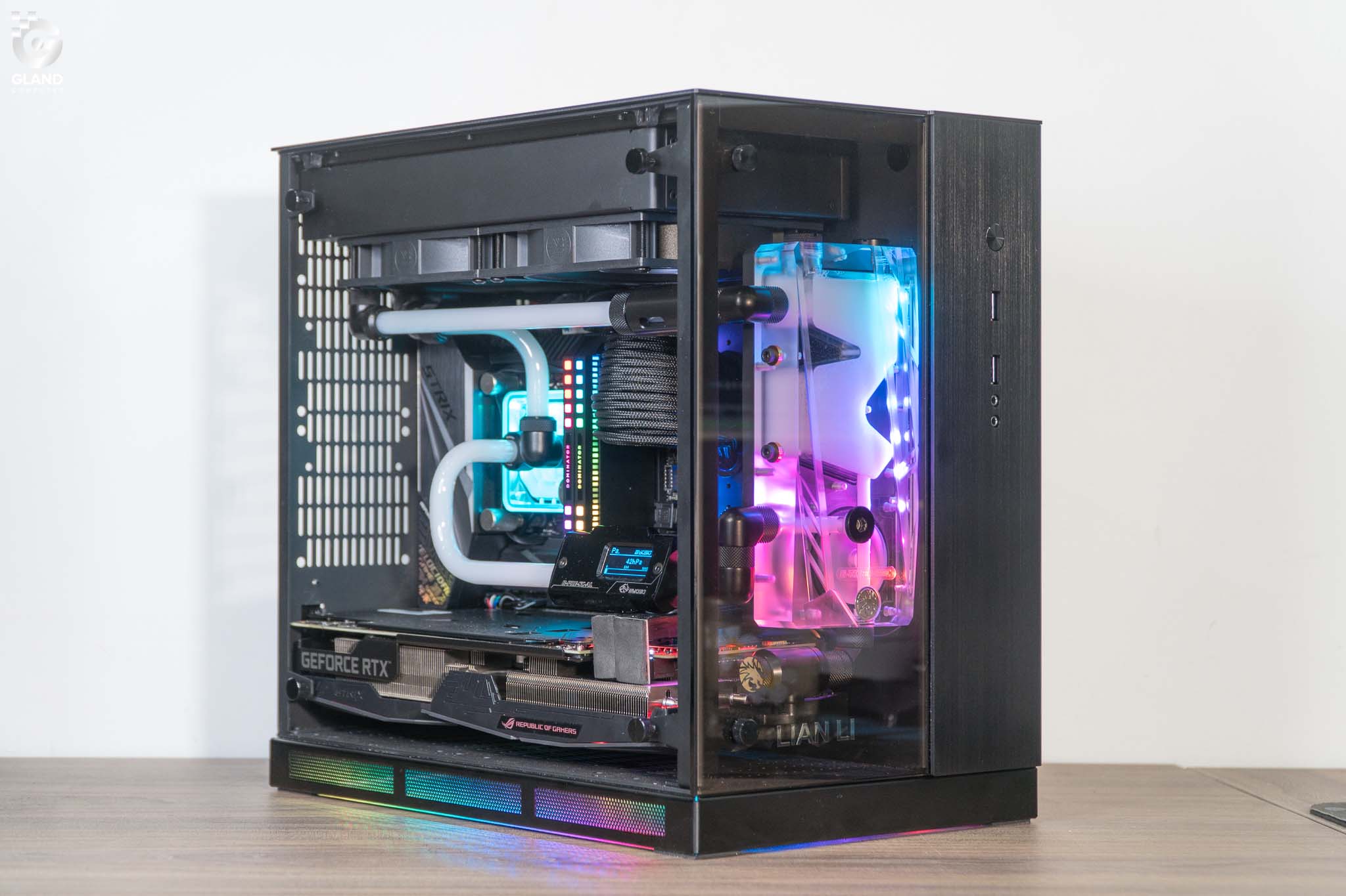 [Case modding] Lianli Q37 build - Rainbow