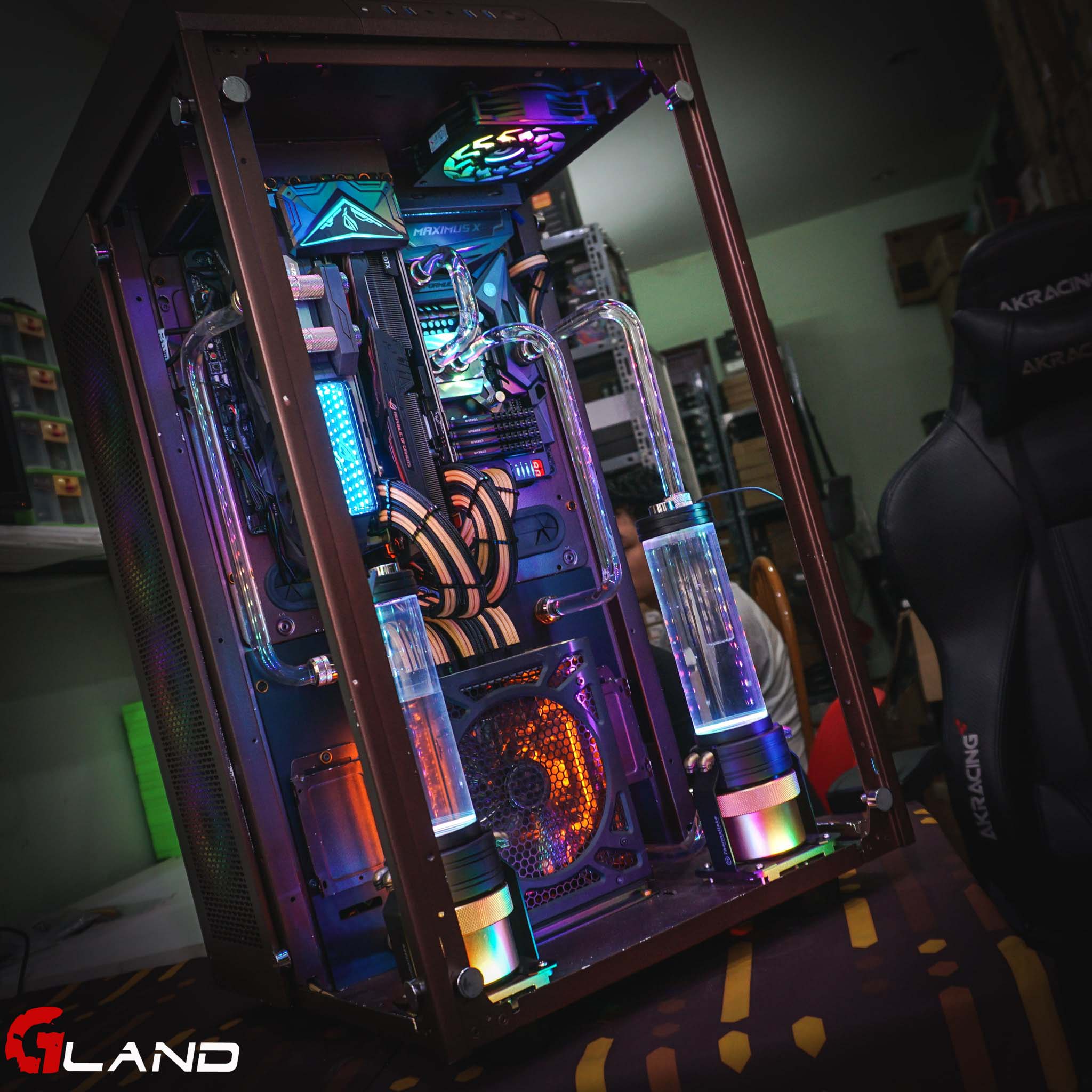 [Case modding] Thermaltake Tower 900 build - The lost temple