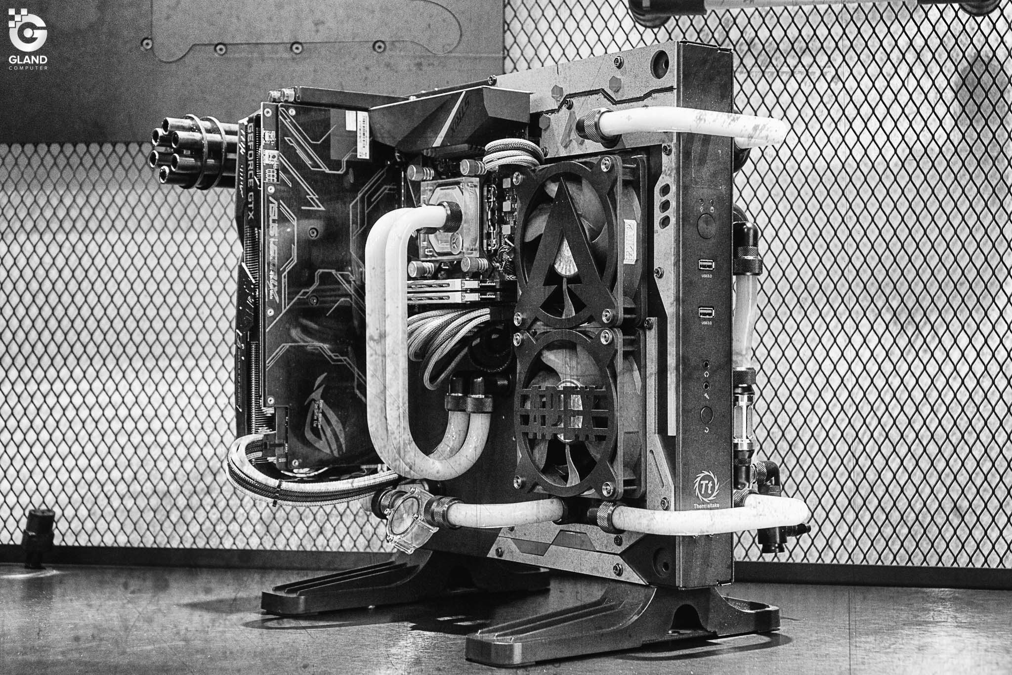 [Case modding] Thermaltake Core P1 Black build - APEX