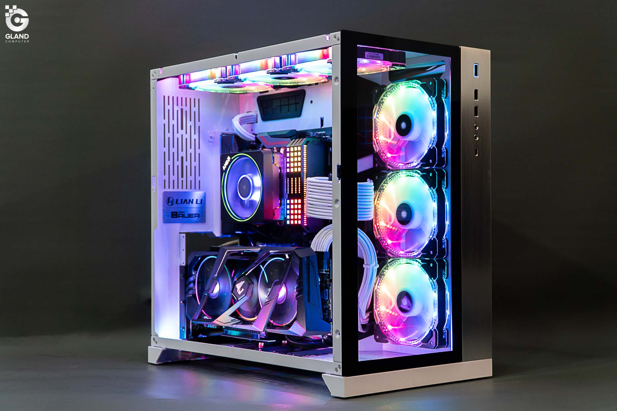 [Case modding] Lianli Dynamic PC-O11 White build - AIR