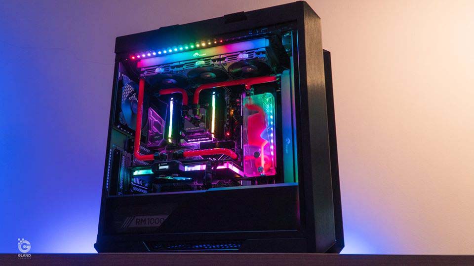 [Case modding] ASUS ROG HELIOS GX601 build - ROG Fan