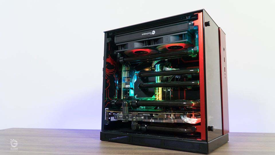 [Case modding] Lianli Q37 luxury build - Dragon