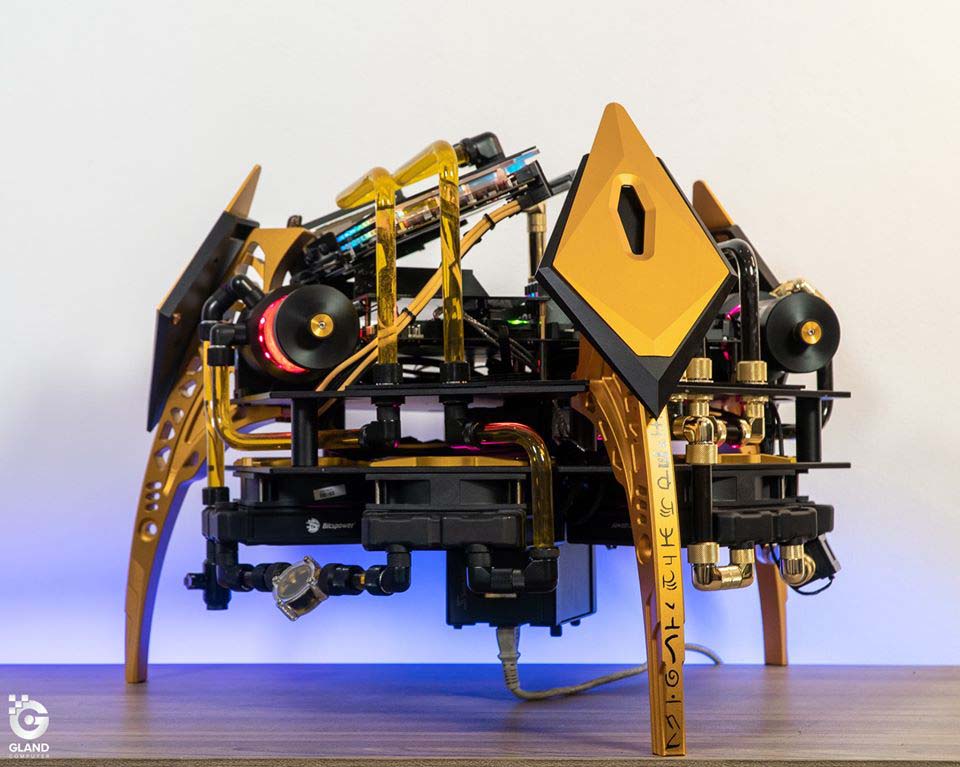 [Case modding] Bykski Cobra Limited edition build - The failure of Alien