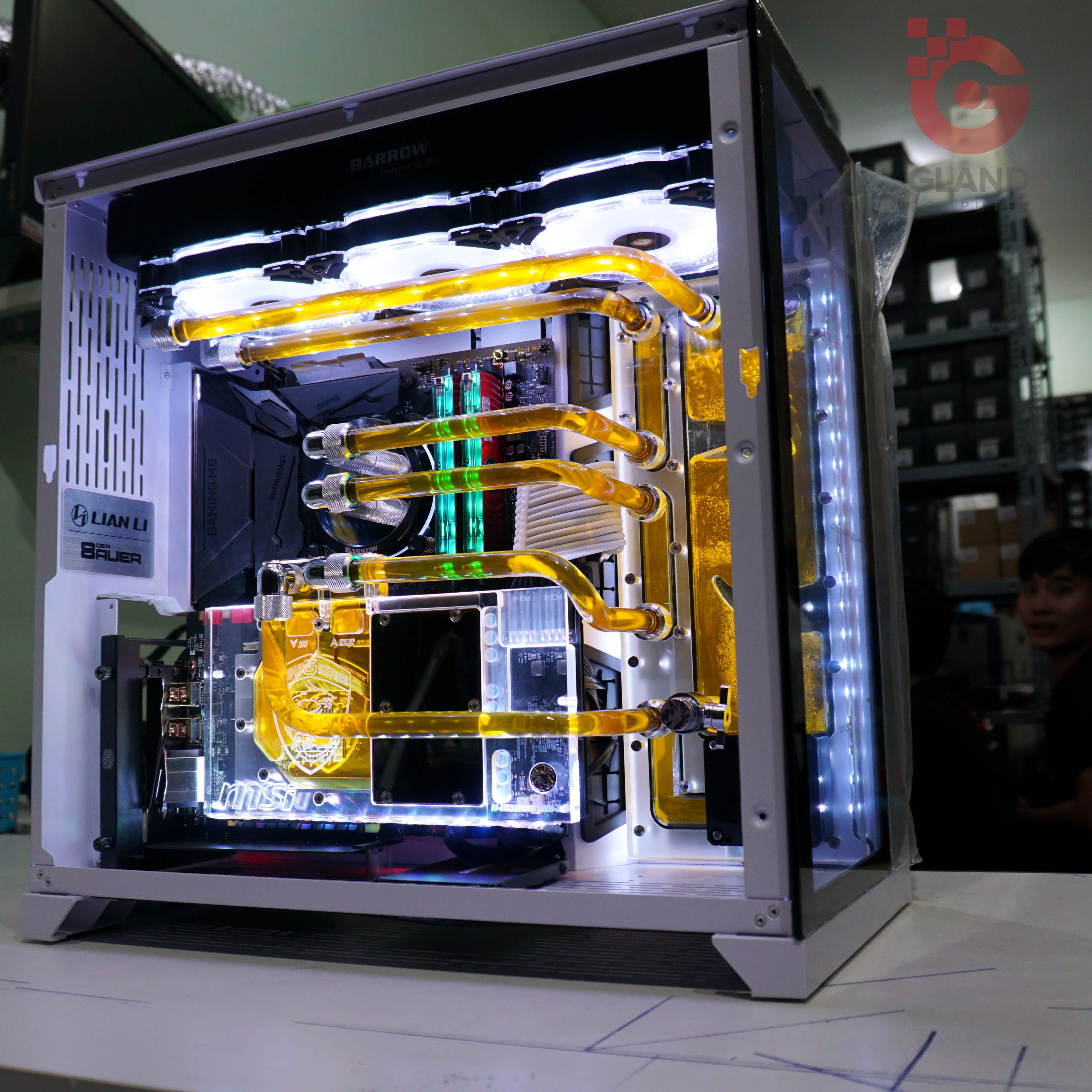 [Case modding] Lianli Dynamic PC-O11 White build - Whisky