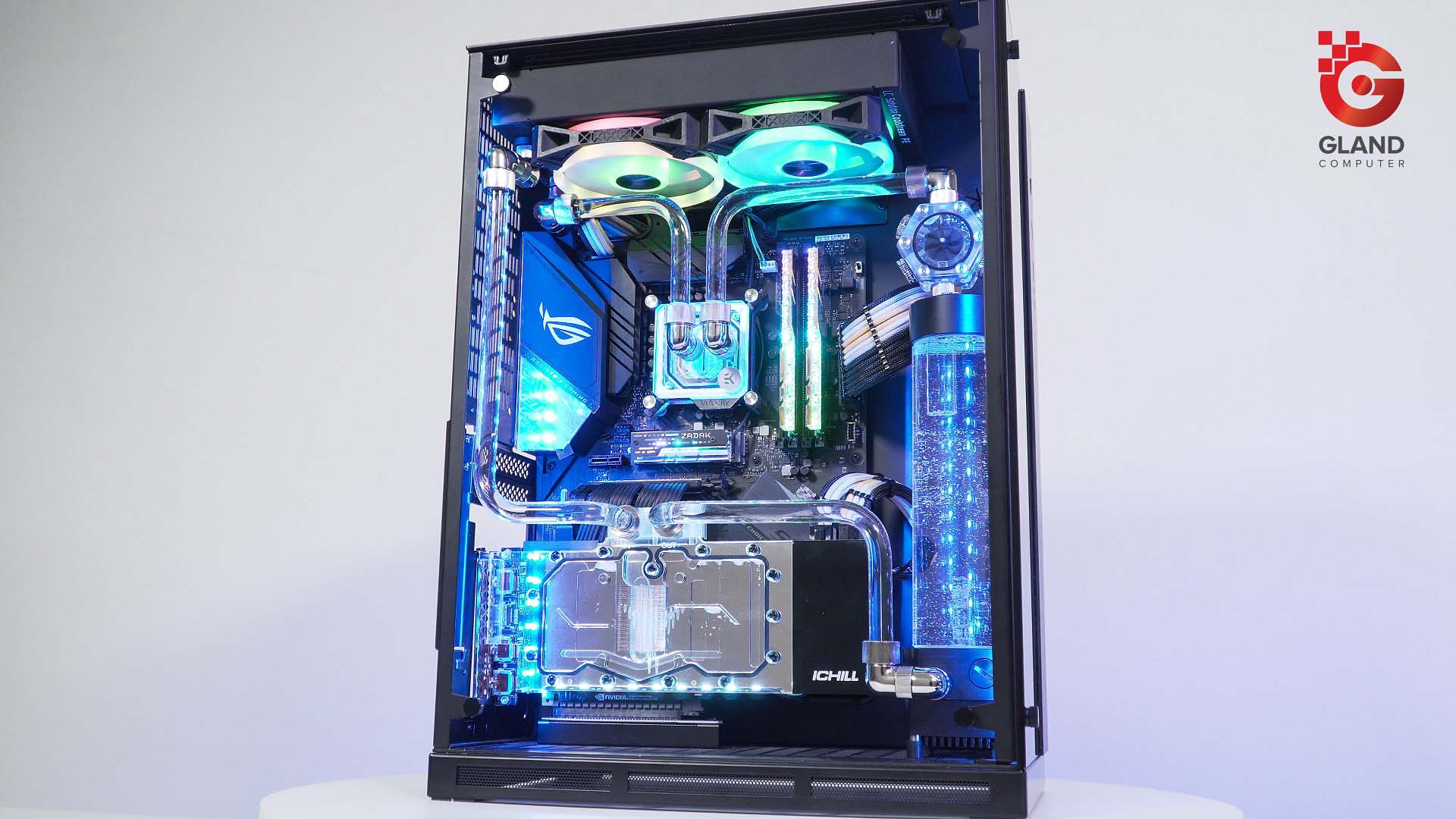 [Case modding] Lian-li O10 Glass build - Golden LUXURY
