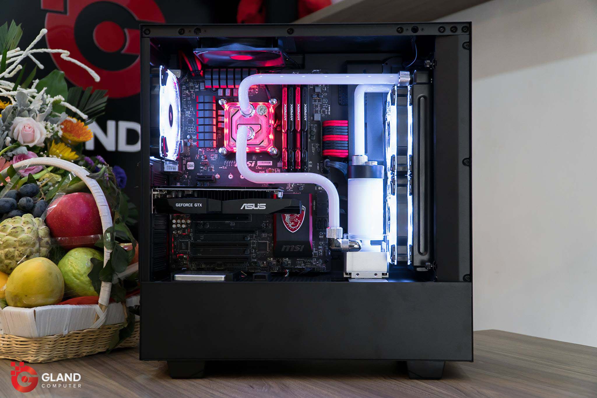 [case Modding] Nzxt H500i Build New Year