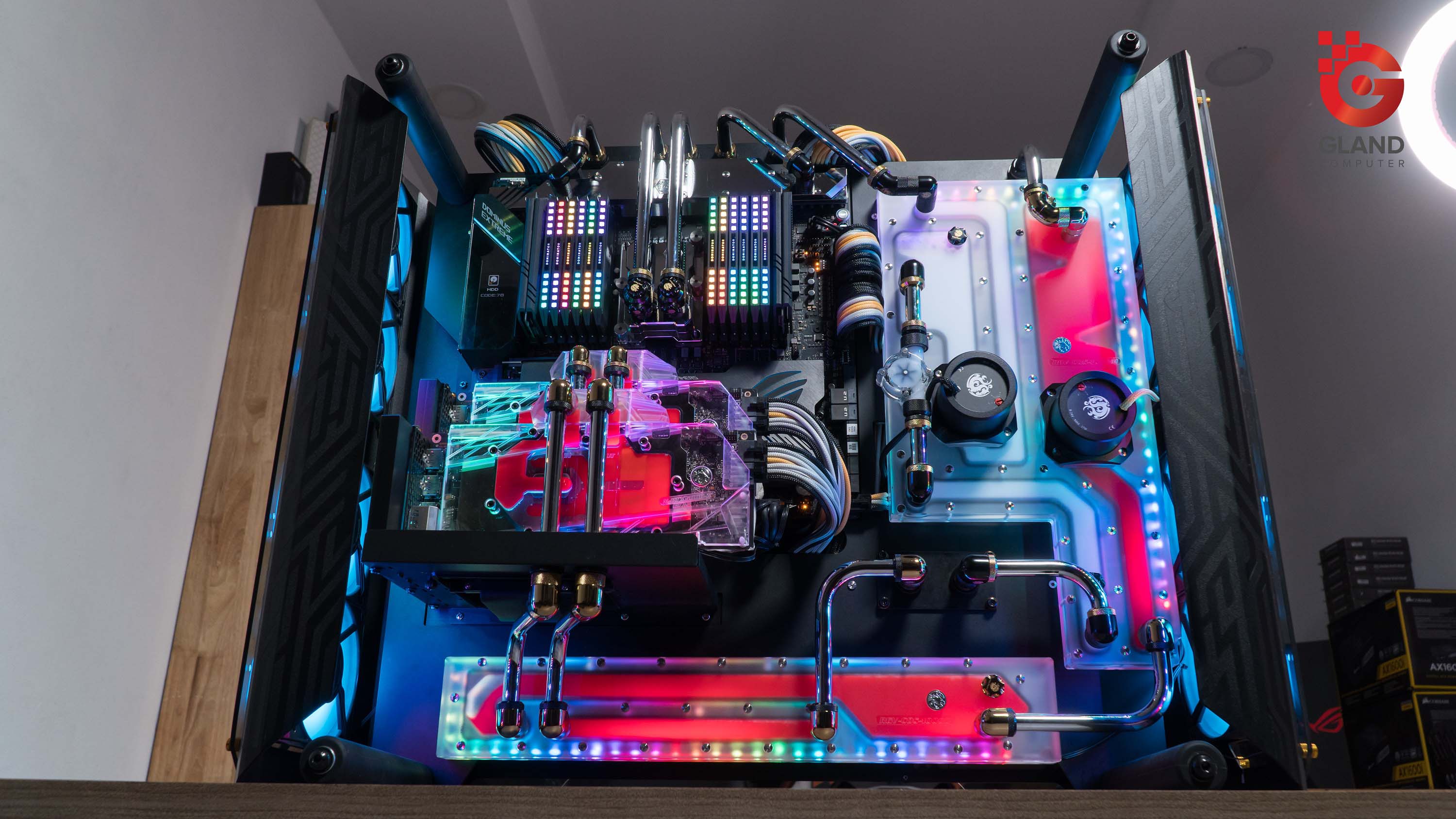 [Case modding] Raijintek ENYO build - R.O.G Machine Action