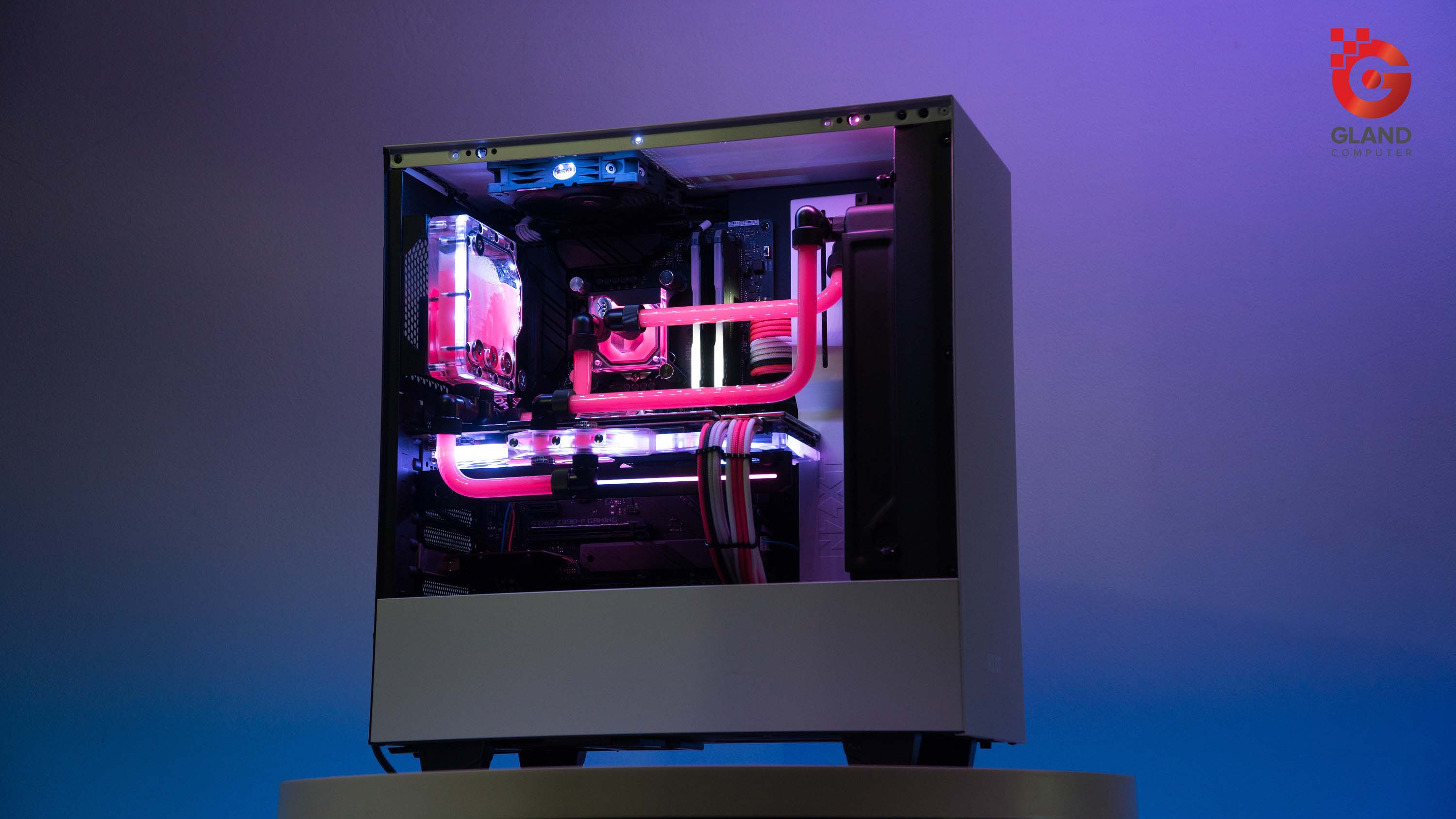 [Case modding] NZXT H510 White Build - Women's day