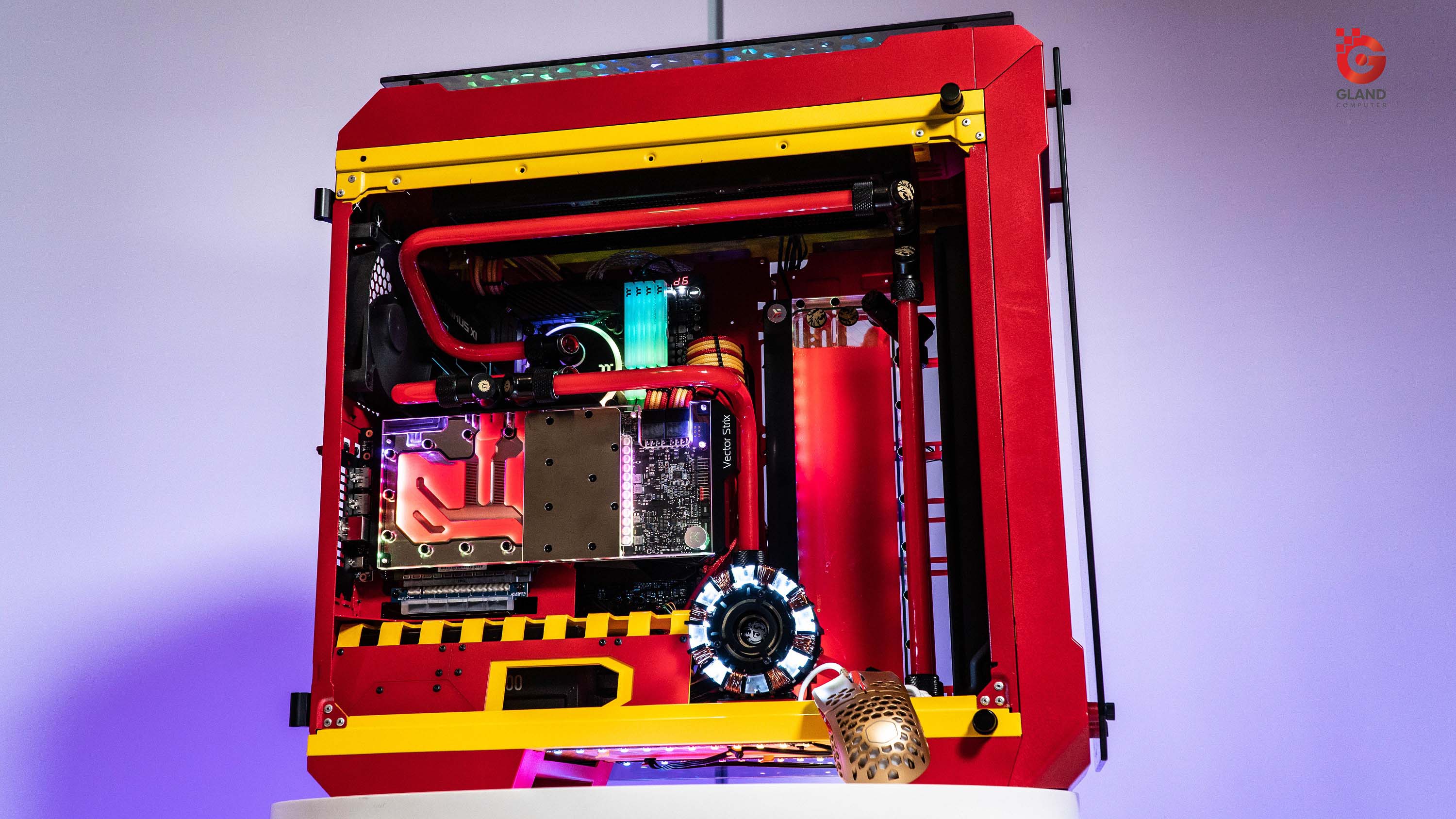 [Case modding] Thermaltake View 71 Glass Build - Iron man