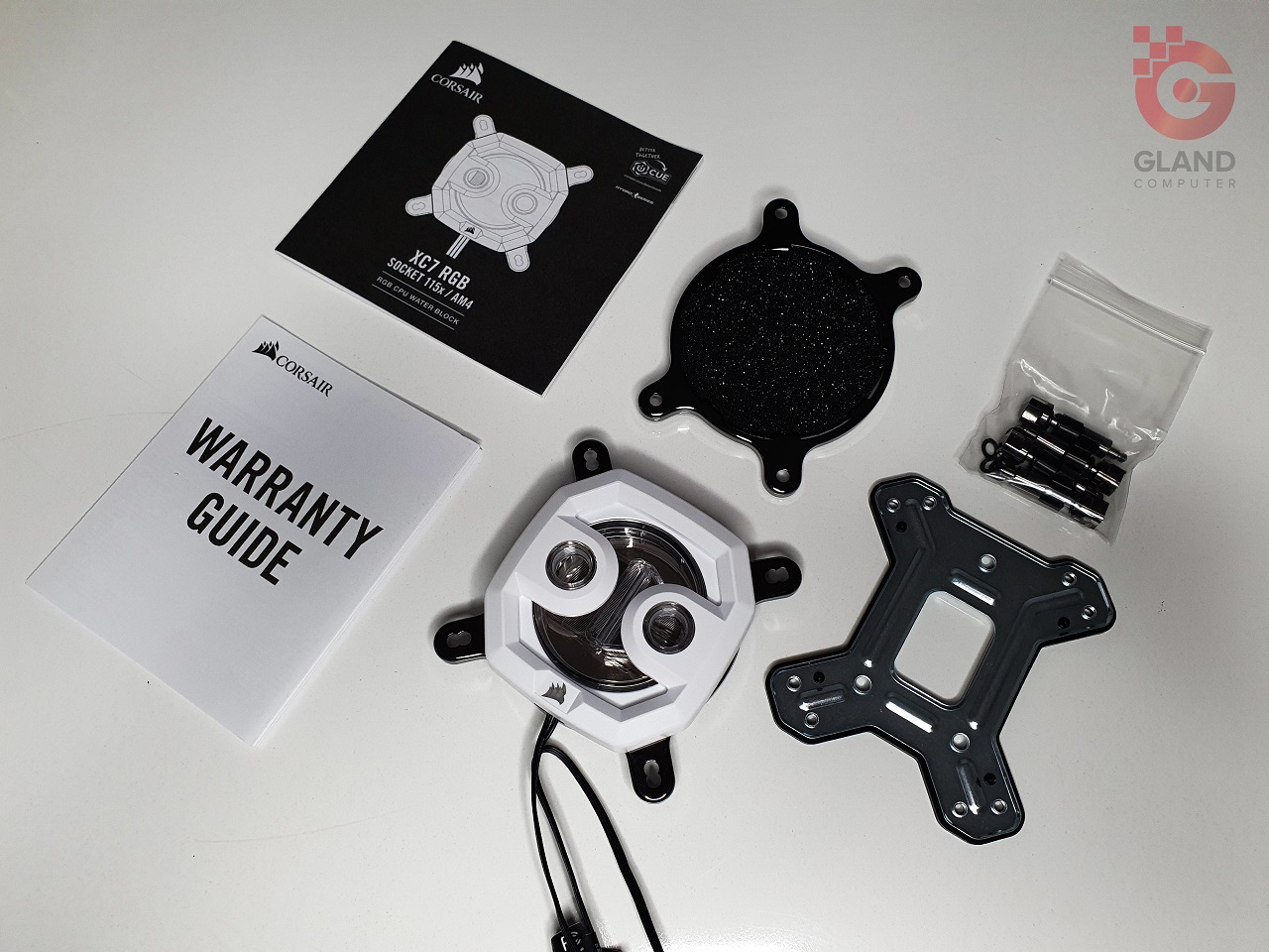 [Unbox] Khui hộp Block CPU Corsair HydroX XC7 RGB White