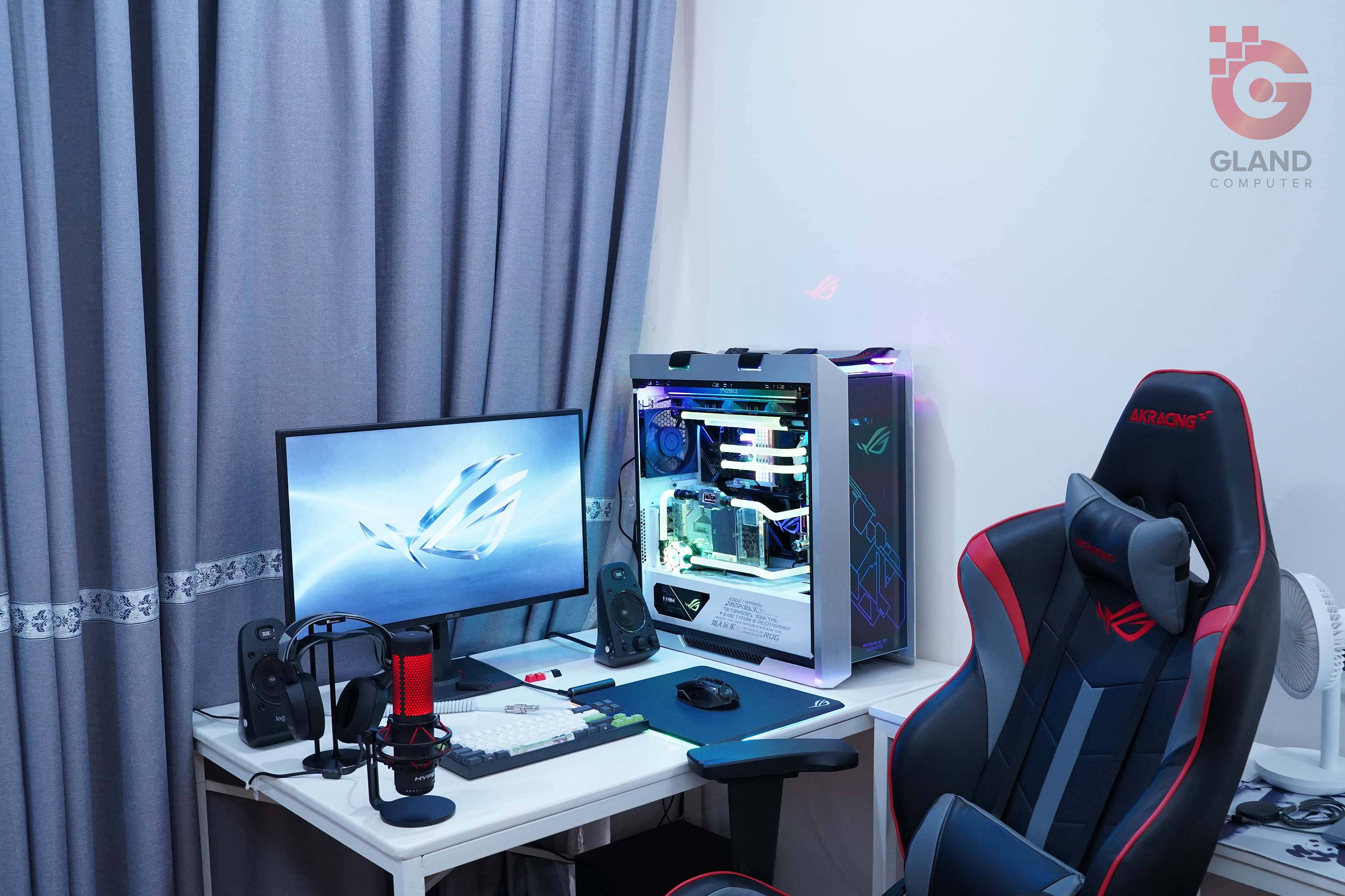 [Case modding] ASUS HELIOS GX601 WHITE build - Snow White