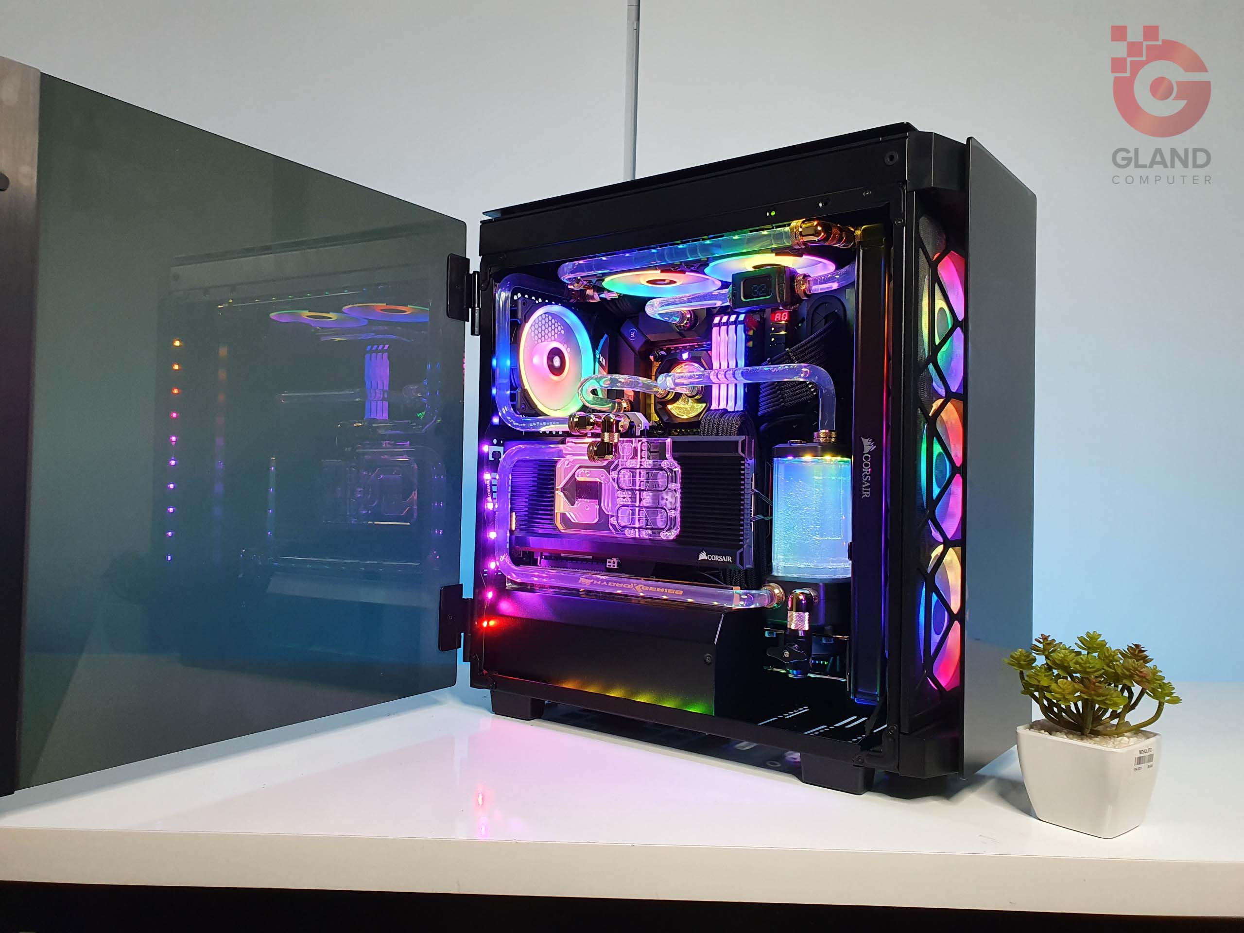 [Case modding] Corsair 500D SE RGB build - Rainbow