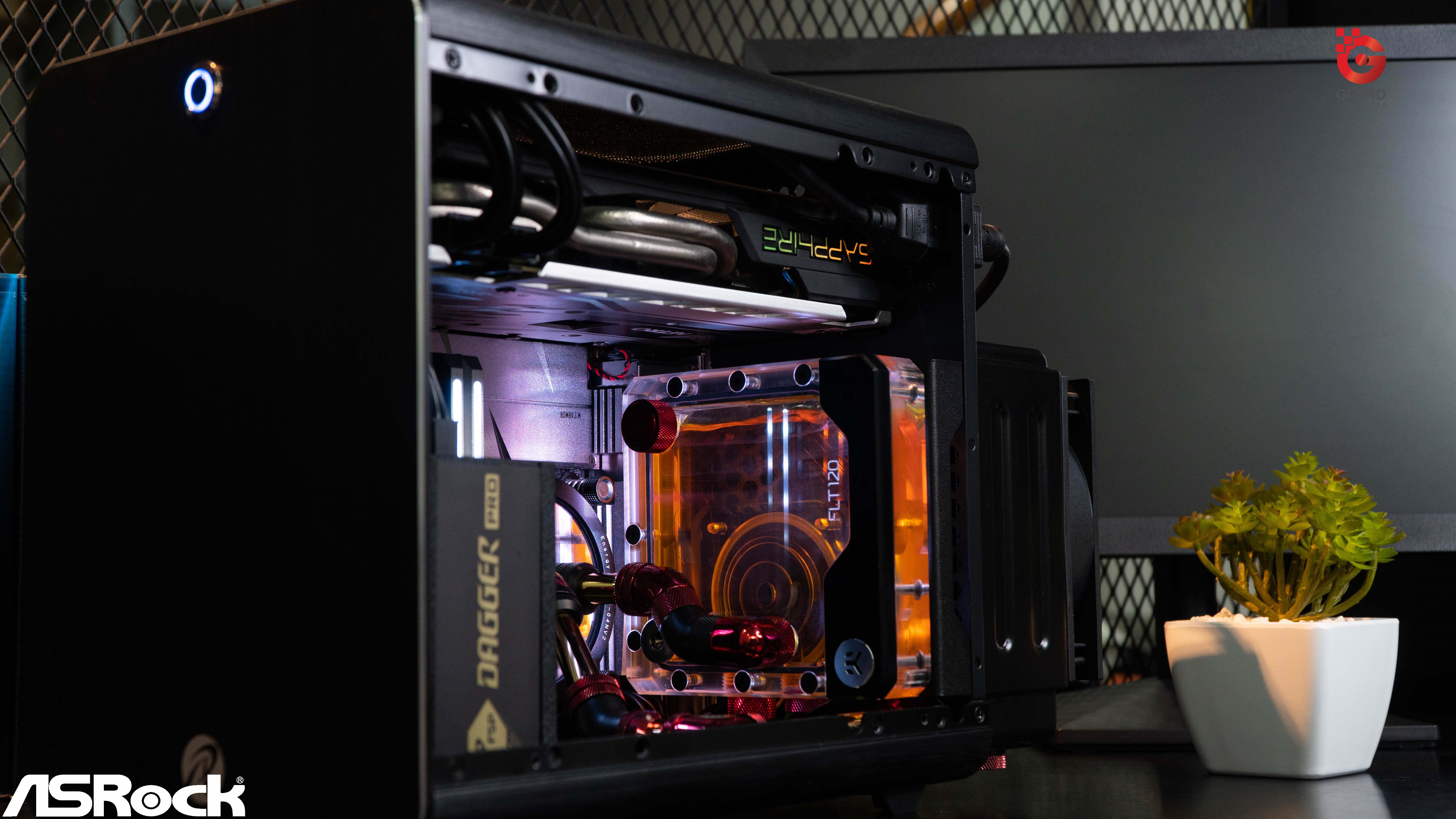 [Case modding]  Raijintek metis plus build - Black Gold