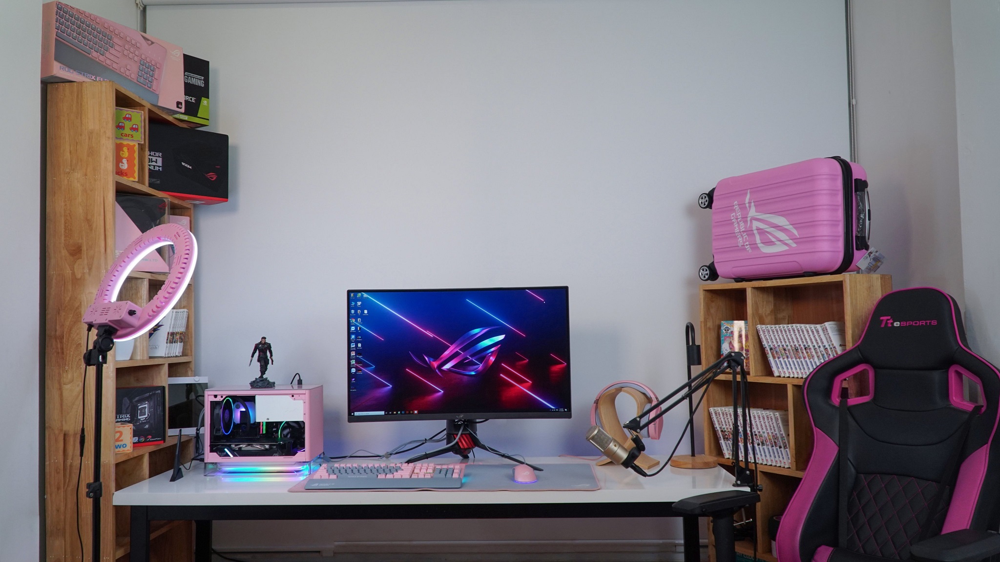 [Góc máy ấn tượng] Best Gaming Corner 2020 - ASUS PINKY