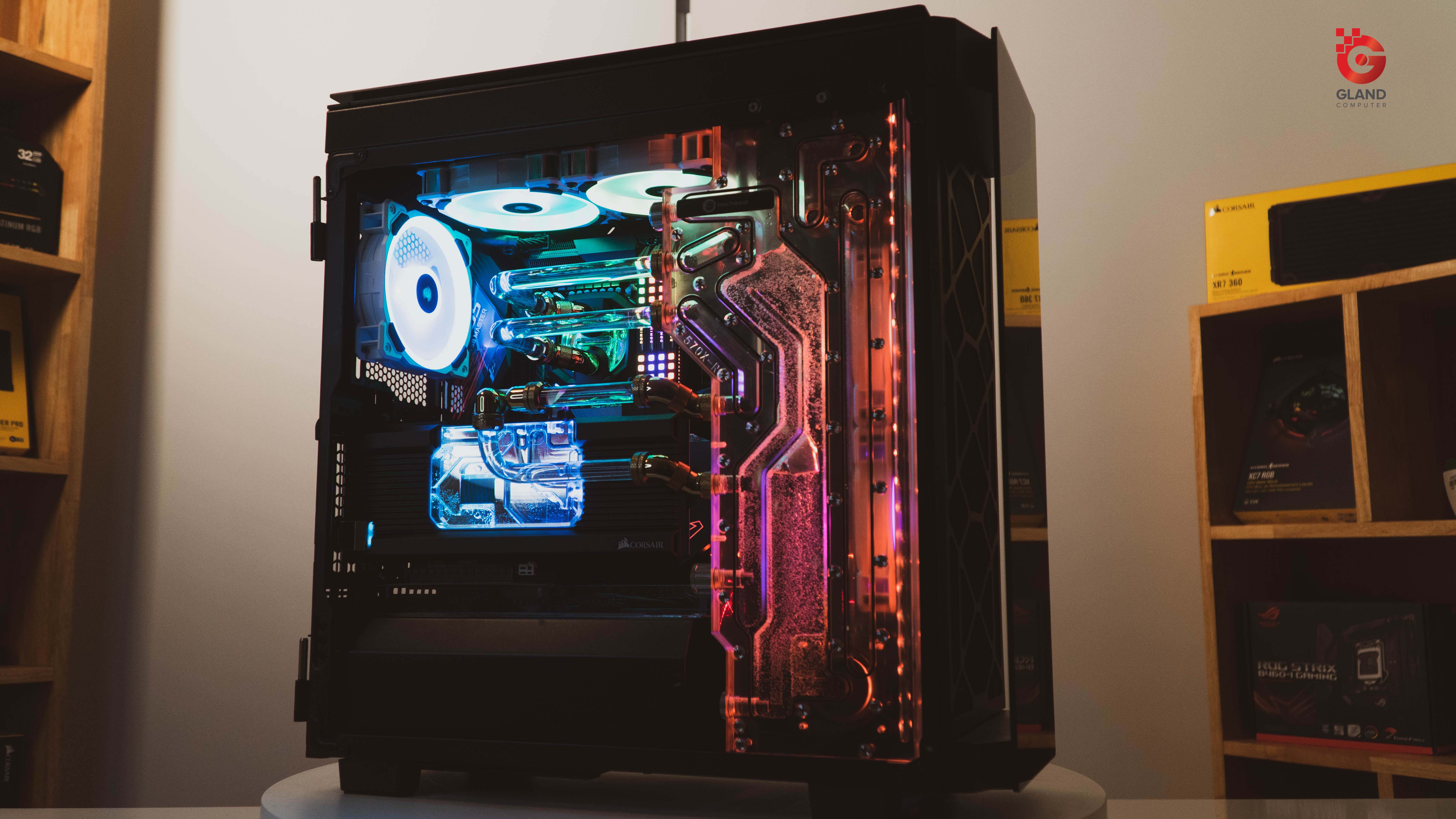 [Case modding] Corsair 500D SE RGB build - Waterway