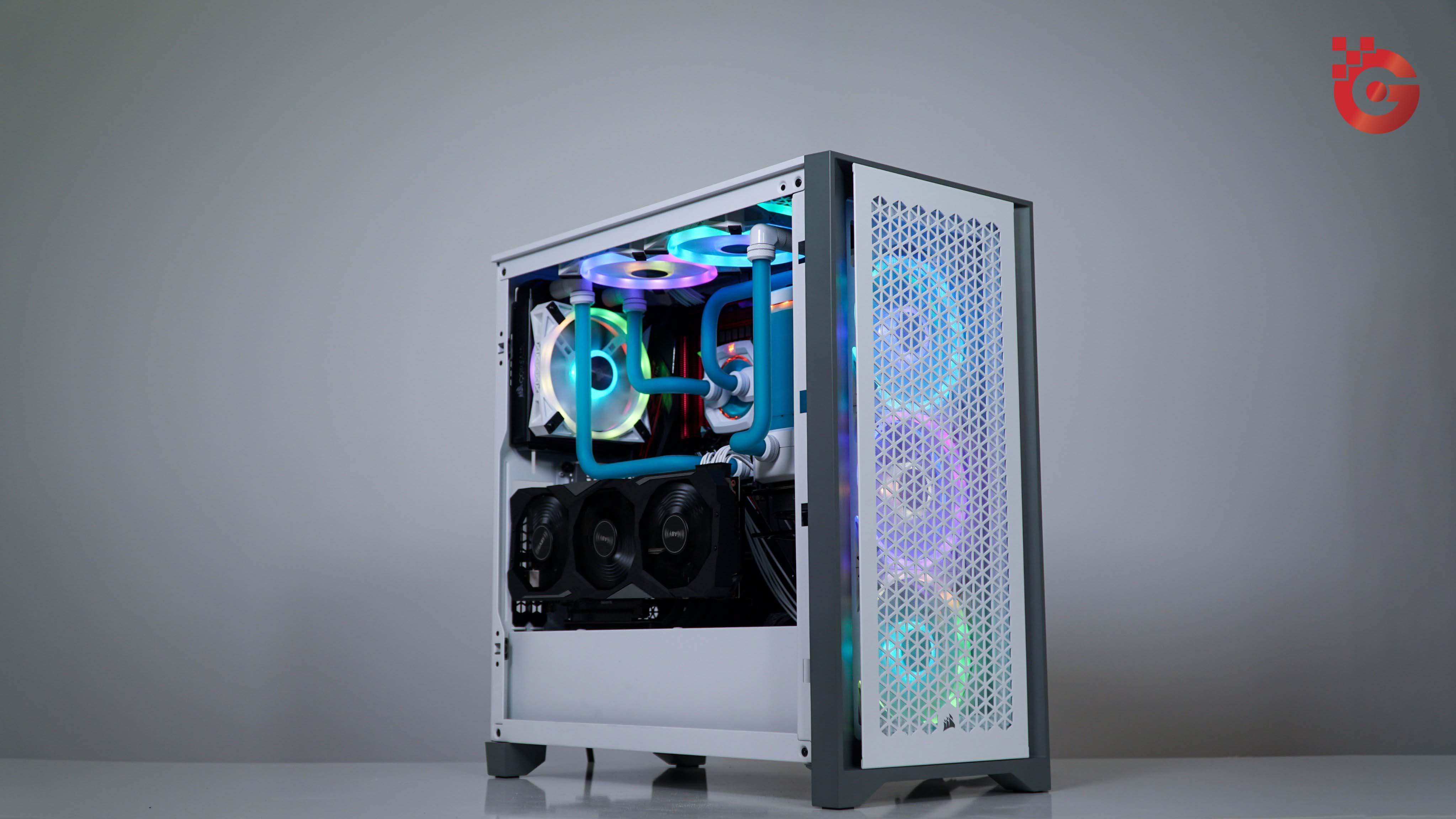 [Case modding] Corsair 4000D Airflow White build - Frost