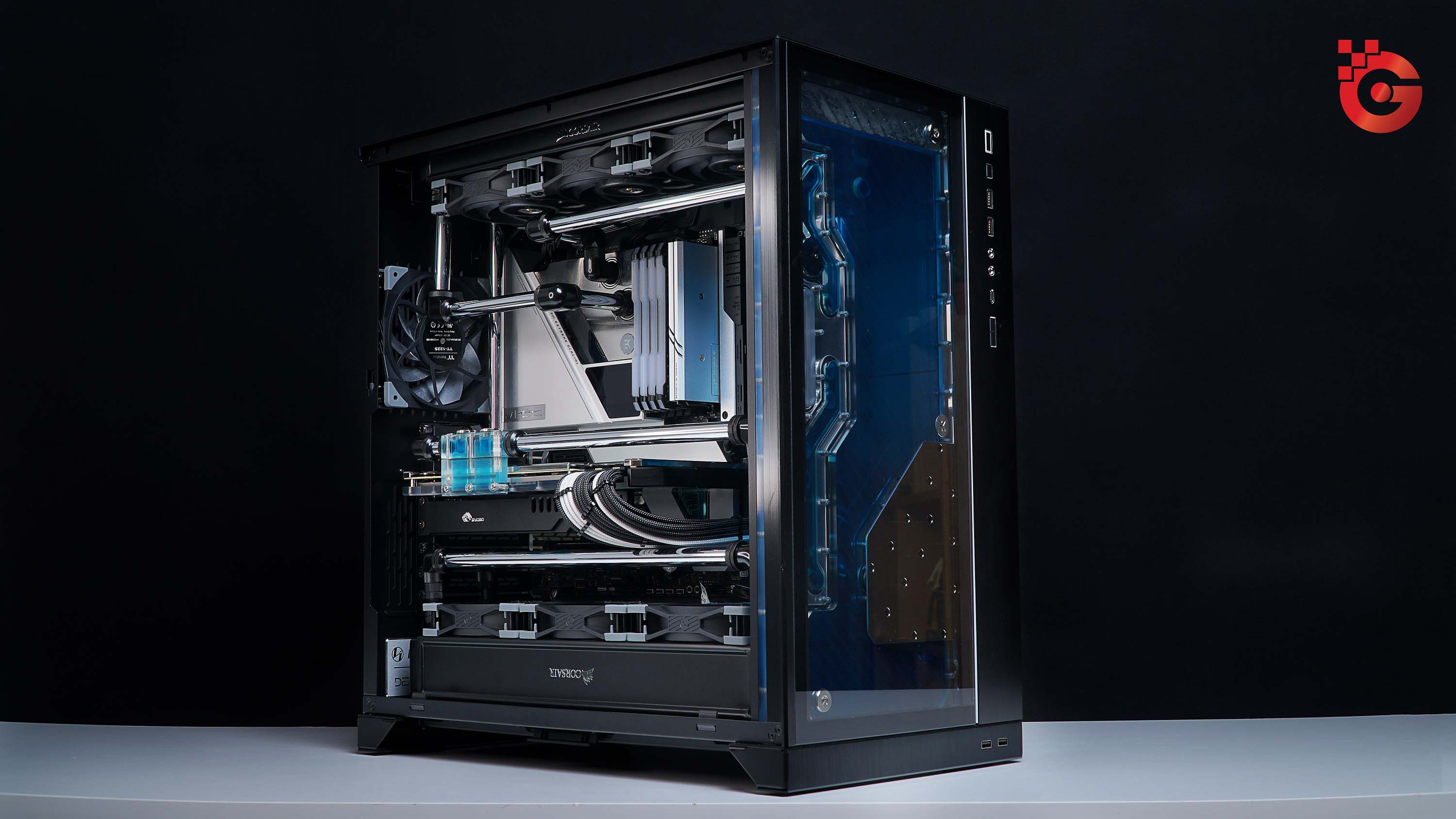 [Case modding] Lianli Dynamic PC-O11 XL Black build - GLACIAL
