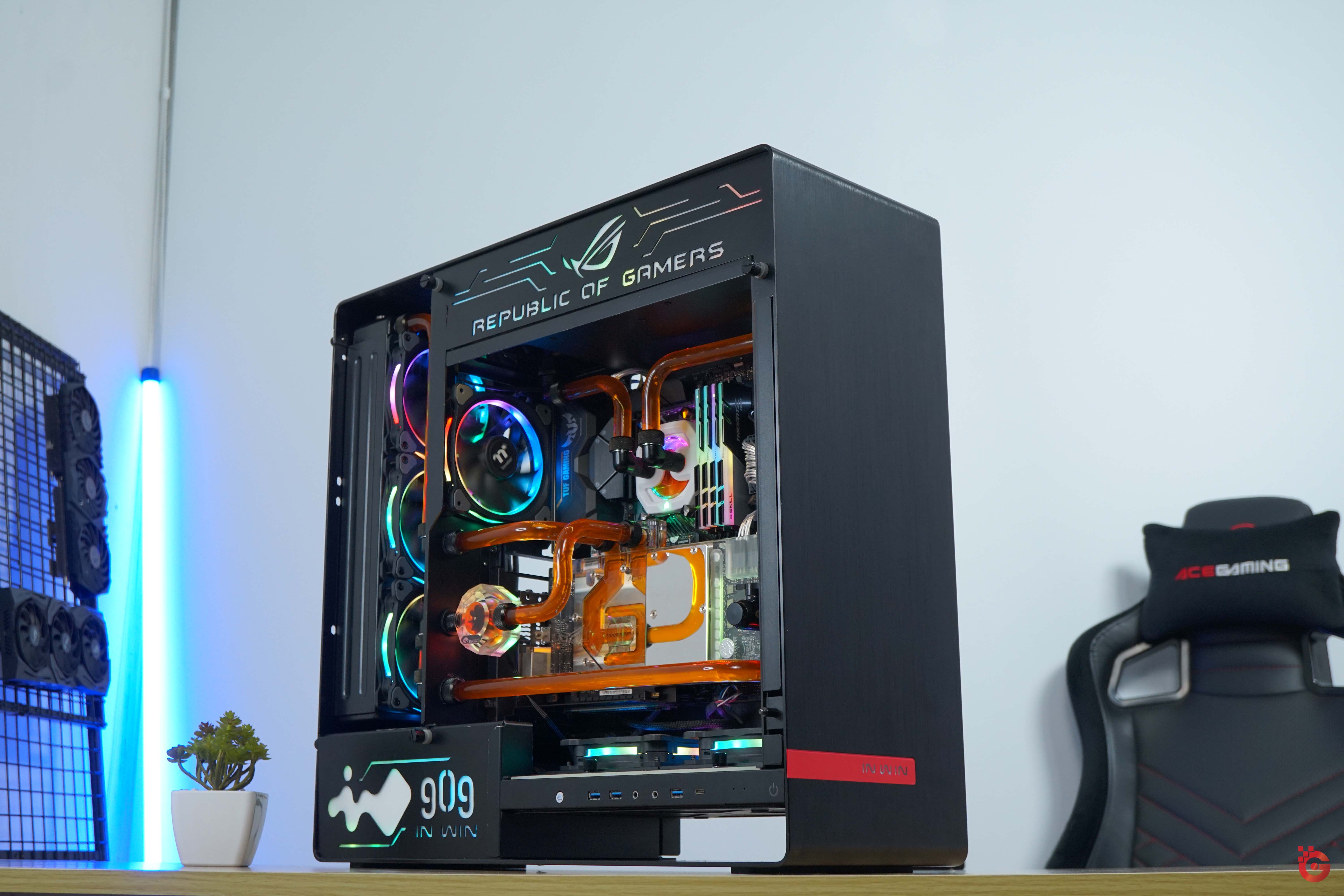 [Case modding] EK-Quantum InWin 909EK - Dark Fog