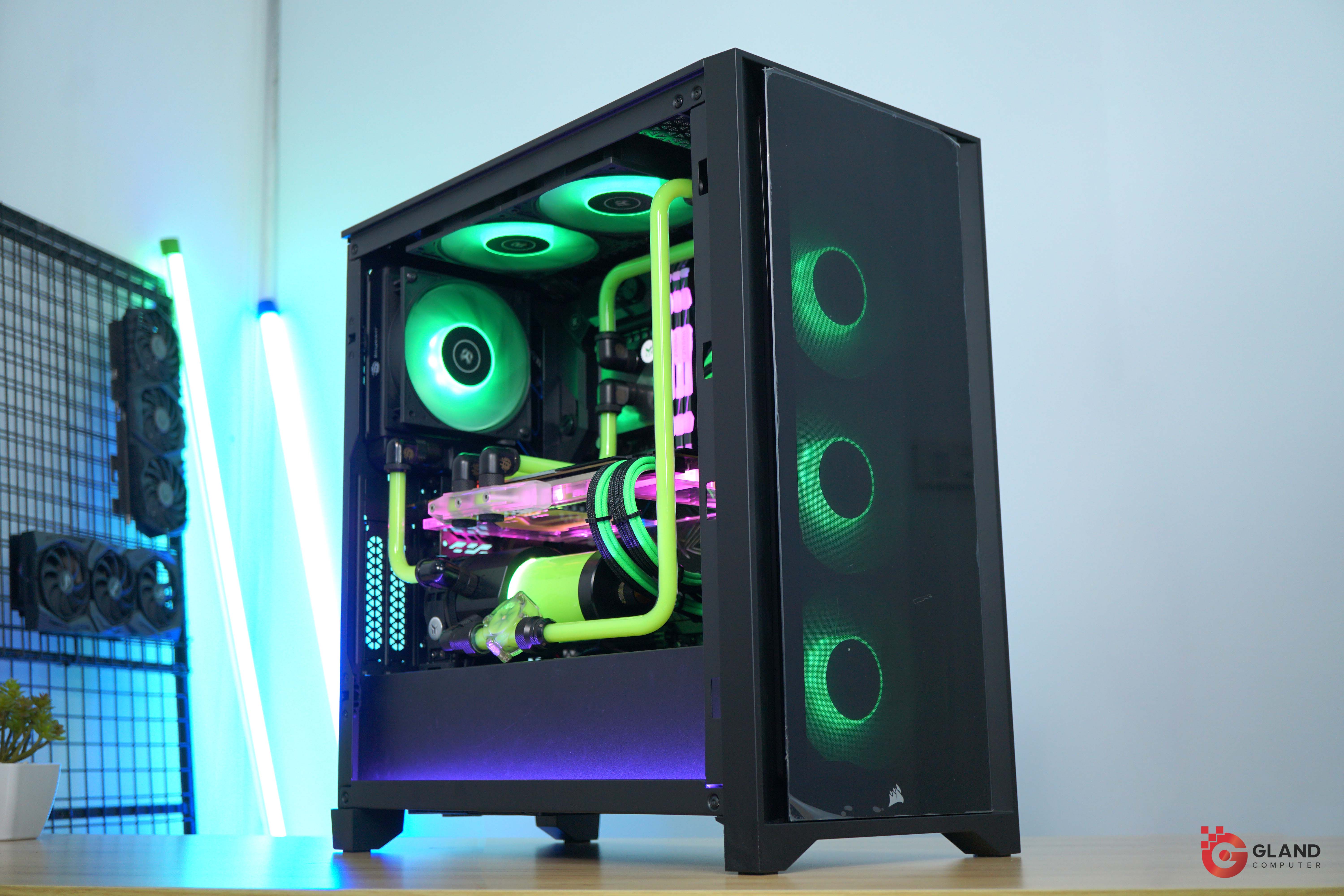 [Case modding] Corsair 4000D Airflow White build - Tachi