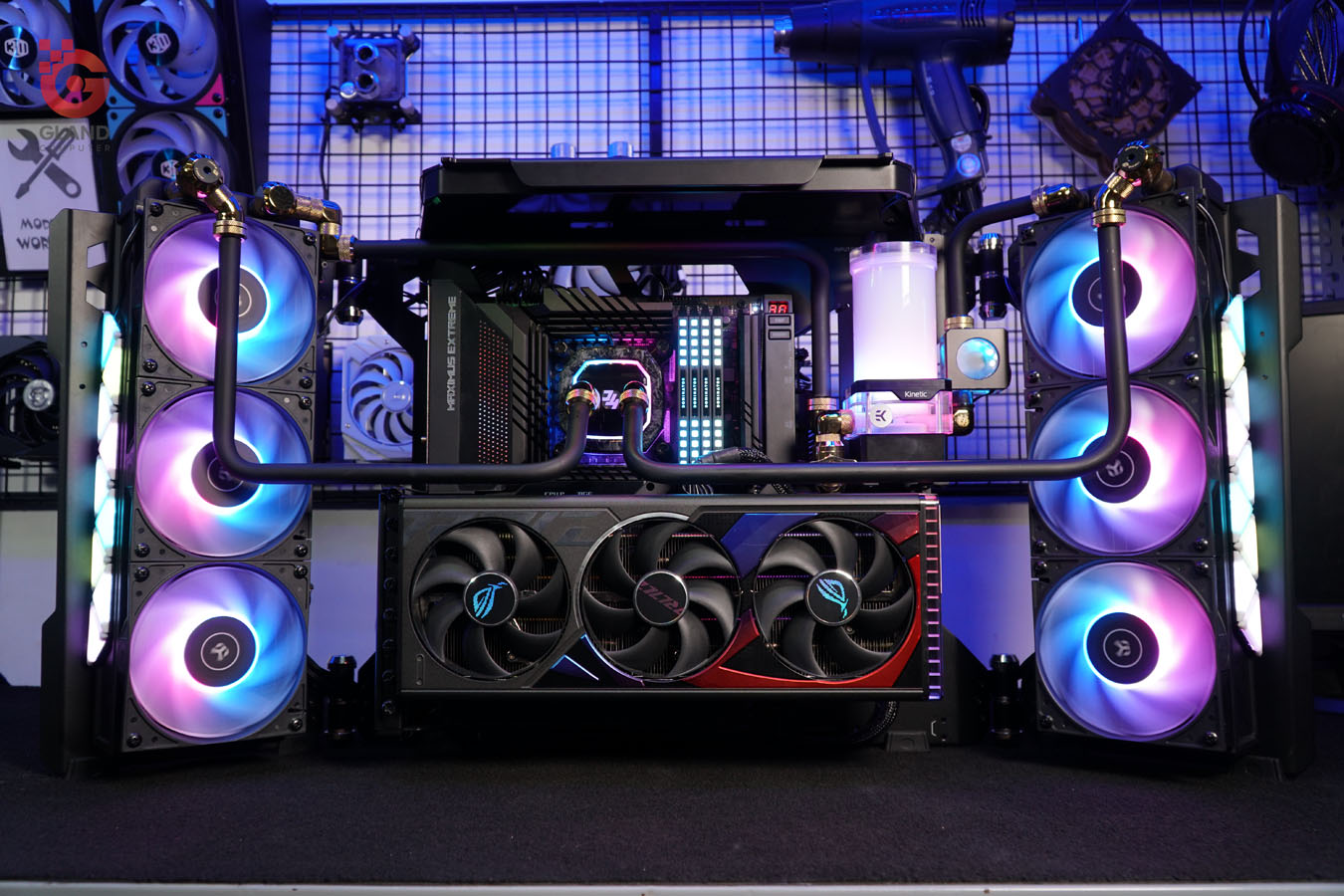 [Case modding] Coolermaster master frame 700 build - From Mixi With Love