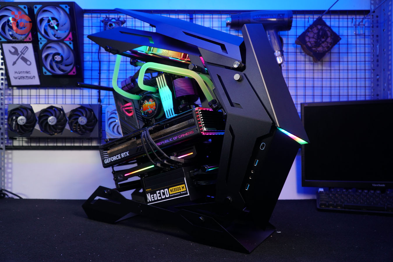 [Case modding] Jonsbo MOD3 Black Build - LASER