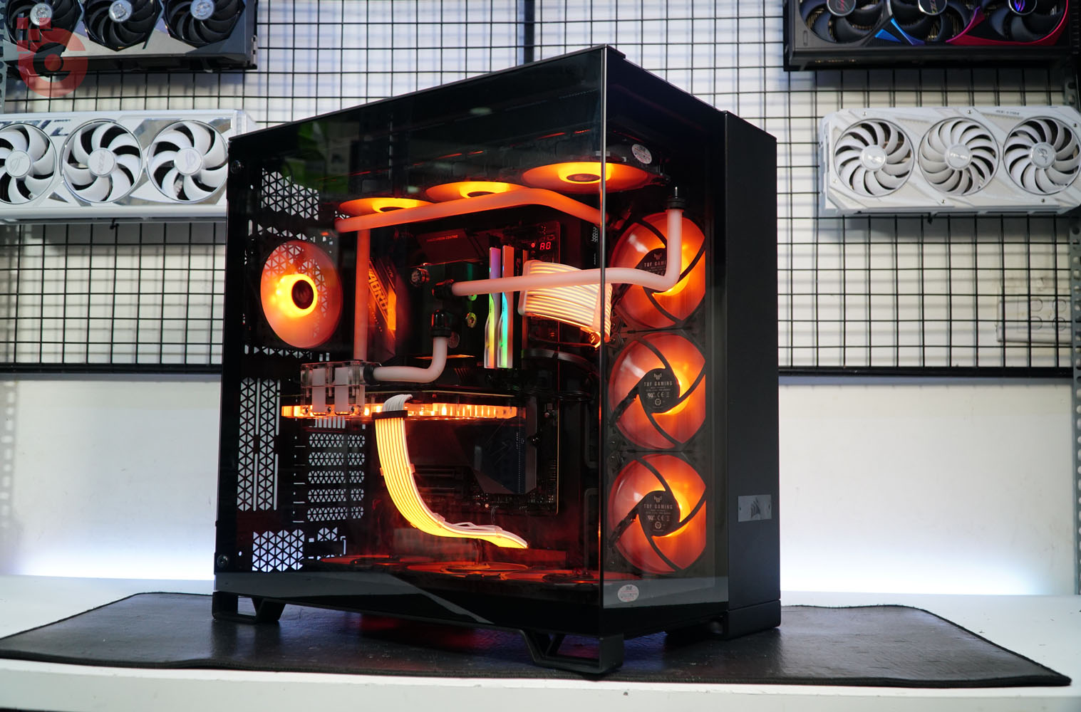 [Case modding] Corsair 6500X Black build - Dual Chamber