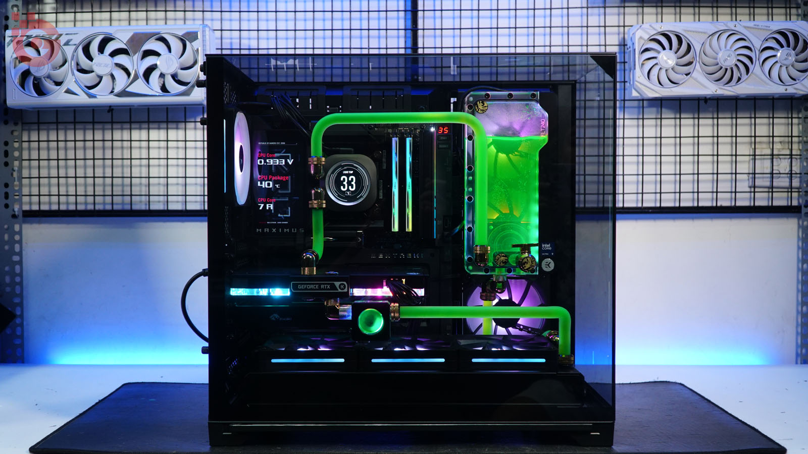 [Case modding] Lianli Dynamic Vision Black Build - Ultra 9