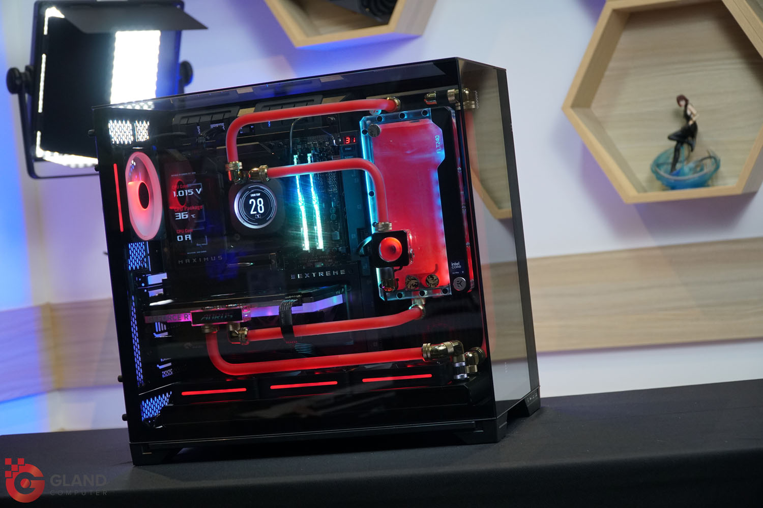 [Case modding] Lianli Dynamic Vision Black Build - 5090 Waterforce