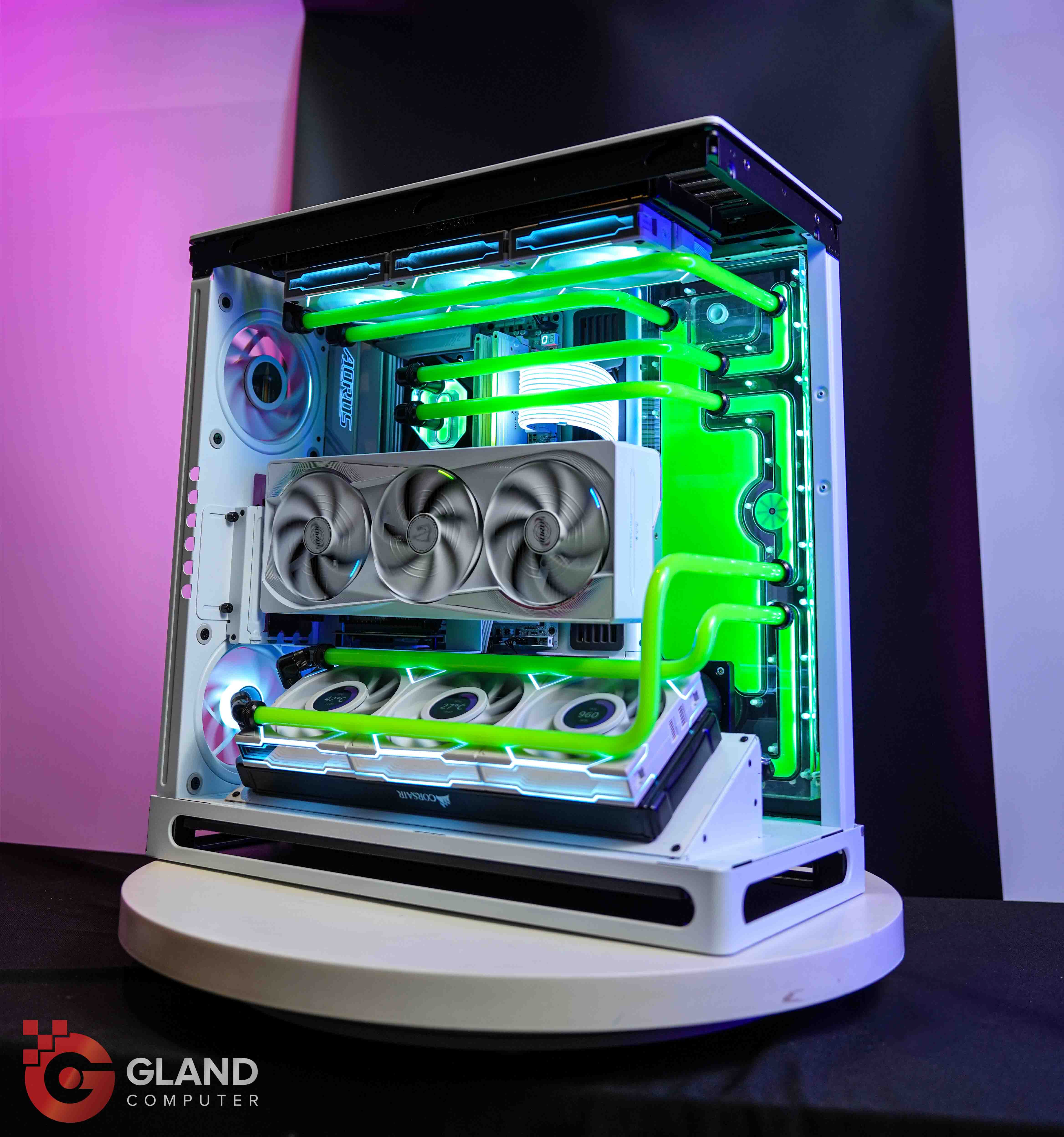 [Case modding] HAVN HS420 WHITE Build - TOXIC