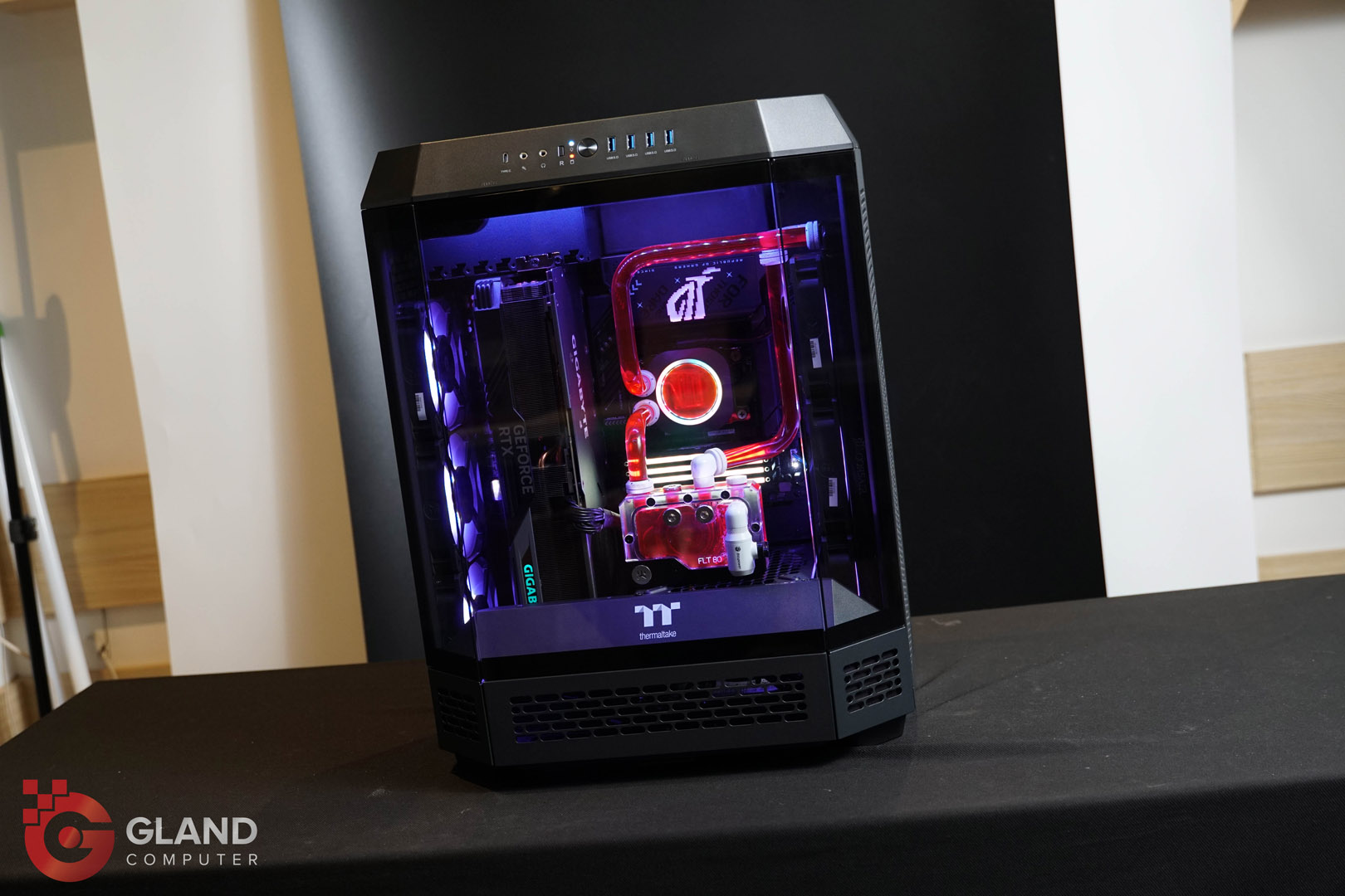 [Case modding] Thermaltake Tower 600 Black build - Temple