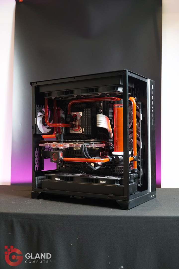 [Case modding] Lianli Dynamic EVO RGB Black Build - Purple Tiger