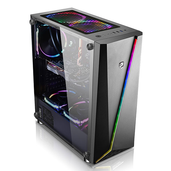Tham khảo dòng vỏ case PC Vitra Nefertiti X9 RGB - đáp ứng ngon, bổ, rẻ