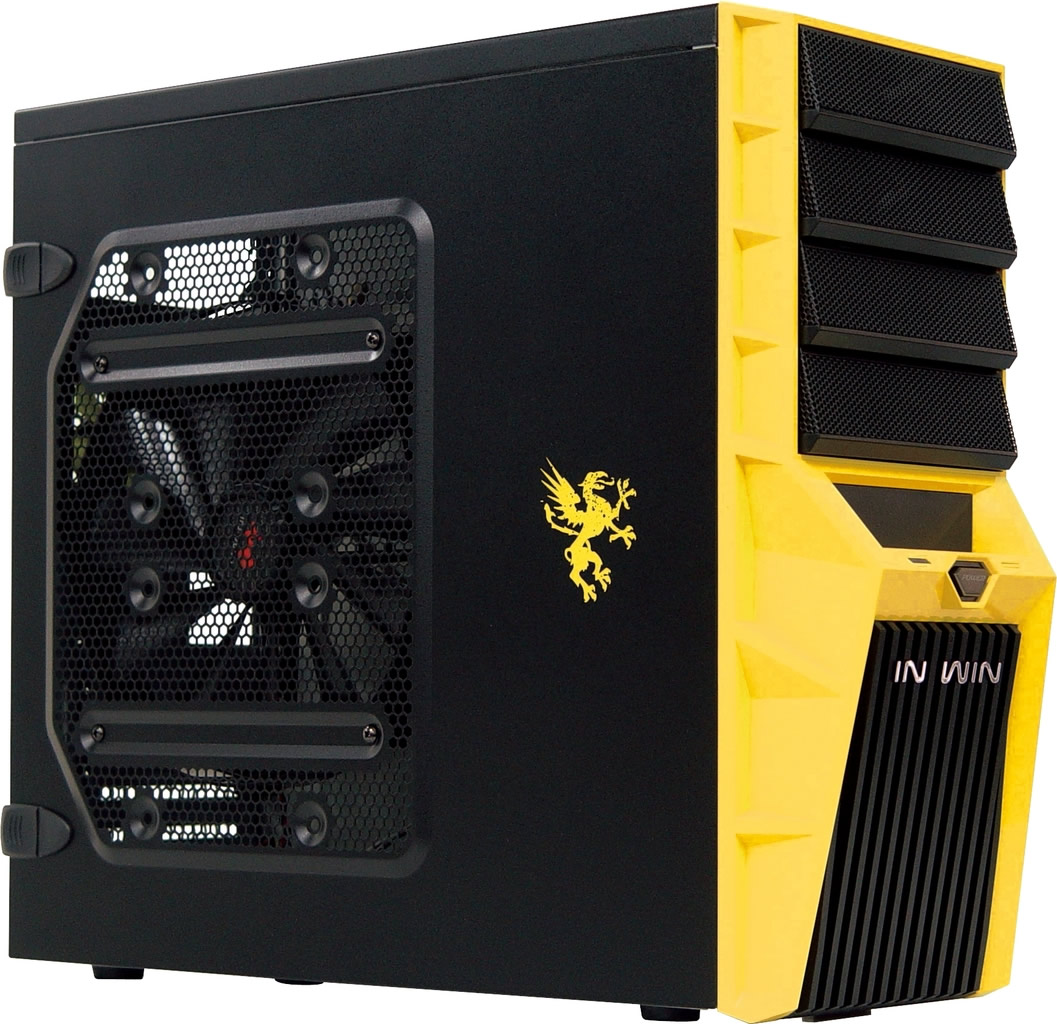 Vỏ case pc In Win Griffin – sự hoàn hảo của cool ngầu và đầy màu sắc