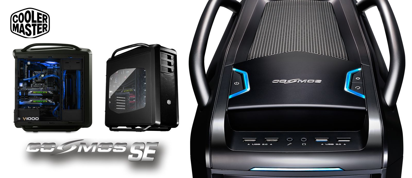 Sự cải tiến tuyệt vời trong công nghệ của vỏ case pc Cosmos SE