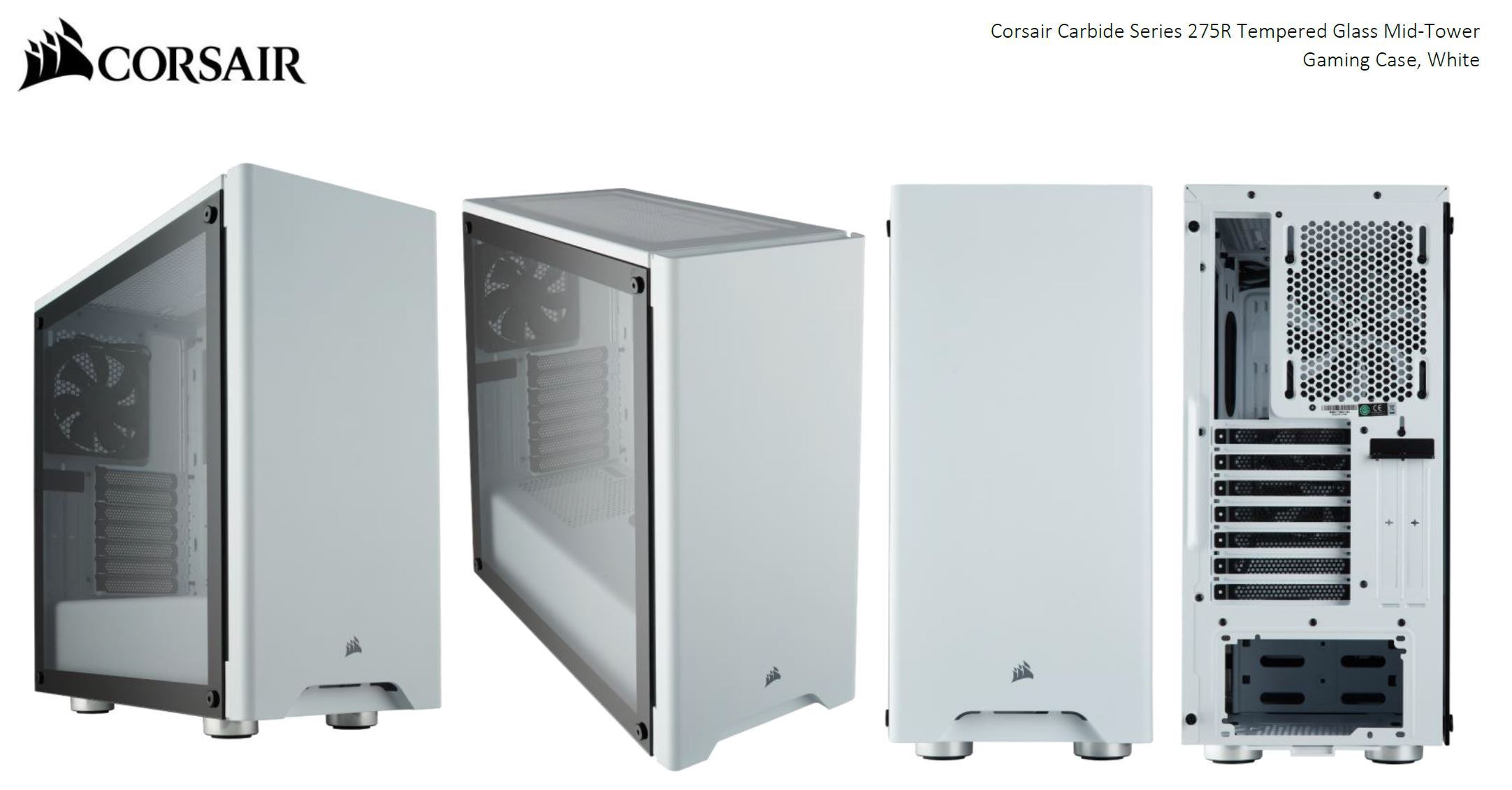 Khám phá cách thiết kế nội thất bên trong vỏ case PC Corsair Carbide 275R