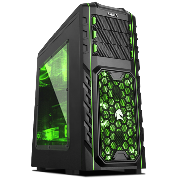 SAMA Xeon X01 - Vỏ case pc giá rẻ nhưng chất lượng 